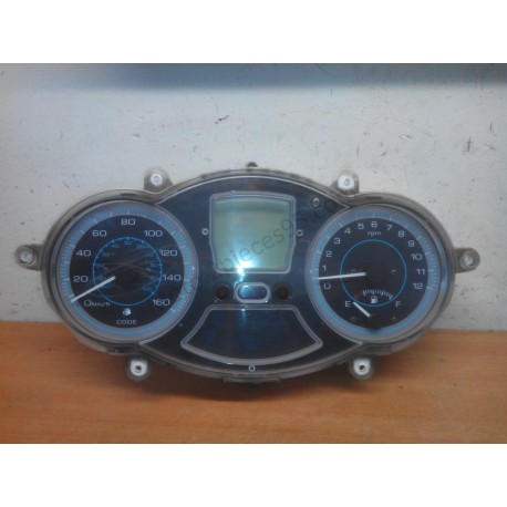 Compteur Piaggio 125 Xevo - 58 651 Km