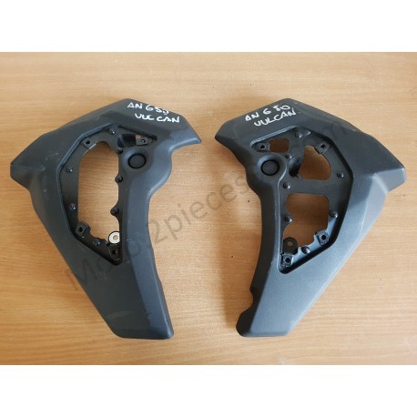 Paire de plastique cache cadre Kawasaki 650 Vulcan Paire de plastique cache cadre Kawasaki 650 Vulcan