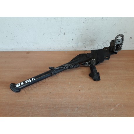 Platine avant gauche avec béquille Yamaha WR 125 R Platine avant gauche avec béquille Yamaha WR 125 R