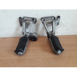 Paire platine repose pied arrière Kawasaki GPZ 600 R