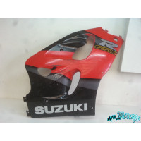 Flanc de carénage droit Suzuki GsxR SRAD Rouge et Noir