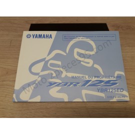 Manuel du propriétaire Yamaha YBR 125