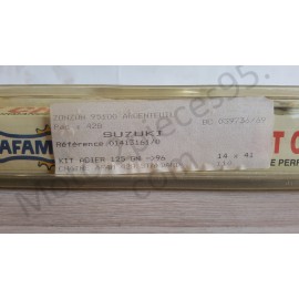 Kit chaine AFAM Suzuki GN 125