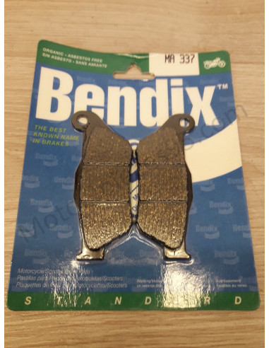 Plaquettes de frein Bendix MA337 Plaquettes de frein Bendix MA337