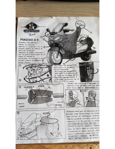 Protection de jambe Tablier Biondi Piaggio X9