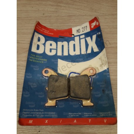 Plaquettes de frein Bendix MO277 Plaquettes de frein Bendix MO277
