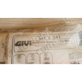 Platine Givi E341 support top case Piaggio Beverly