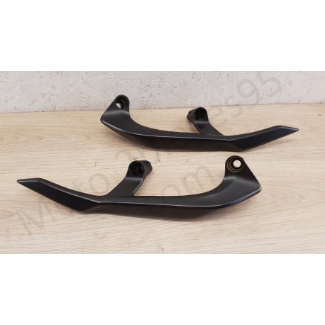 Paire Poignées Guidon Motocross 22mm Anti-dérapantes - Compatible Yamaha TMAX 530 560