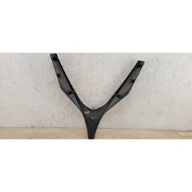 V de face avant Piaggio MP3 Noir mat