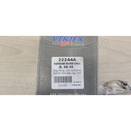 Kit réparation piston complet Vertex ø66,35mm Kawasaki KX 250 - 22244A | 9210DAP
