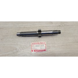 Arbre de boite de vitesse Kawasaki KS KD KE 125 de 1974 à 1985 - 13127-045