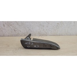 Repose pied arrière gauche Piaggio MP3 Gris mat