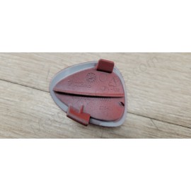 Cache carénage de guidon droit Vespa Primavera Rouge