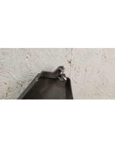Bas de caisse Piaggio MP3 côté gauche Gris mat