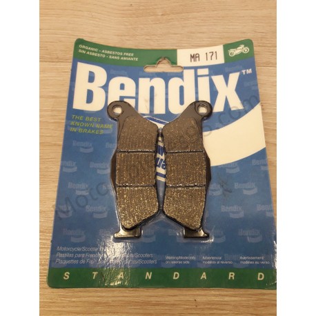 Plaquettes de frein Bendix MA171 Plaquettes de frein Bendix MA171