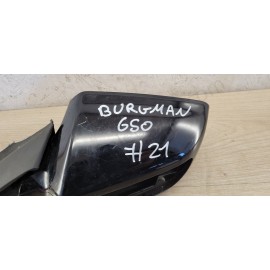 Rétroviseur gauche Suzuki 650 Burgman Noir