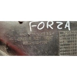Carénage sous selle droit Honda Forza Noir