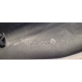 Ecope radiateur gauche Kawasaki Z750 Noir