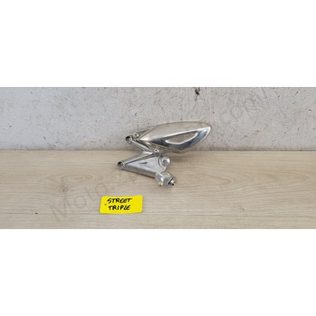 Platine Arrière Gauche Pour Triumph Street Triple 675 - Modèle 2010 - Occasion (bon état Général, Quelques Marques)
