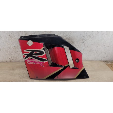 Flanc de carénage gauche Suzuki GsxR 1100 Rouge et Noir