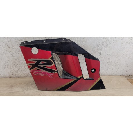 Flanc de carénage gauche Suzuki GsxR 1100 Rouge et Noir Flanc de carénage gauche Suzuki GsxR 1100 Rouge et Noir