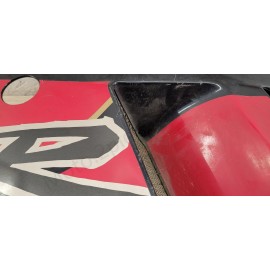 Flanc de carénage gauche Suzuki GsxR 1100 Rouge et Noir