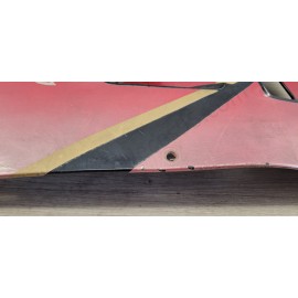 Flanc de carénage gauche Suzuki GsxR 1100 Rouge et Noir