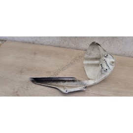 Carter de chaine Kawasaki 650 ER-6 Blanc