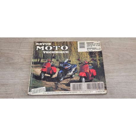 Revue Moto Technique N°77 Revue Moto Technique N°77