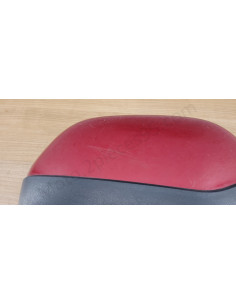 Couvercle porte de valise gauche Honda 650 NTV Deauville rouge