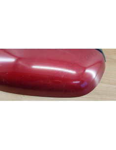 Couvercle porte de valise gauche Honda 650 NTV Deauville rouge