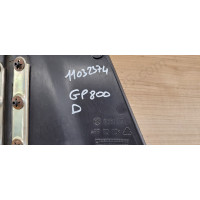Demi-tablier droit cache bocal Gilera GP800