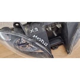 Optique de phare Noir Piaggio X9