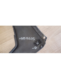 Nez avant Carénage Piaggio MP3 Noir mat