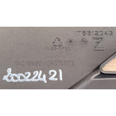 Plaque protection d'échappement Piaggio Beverly 400 HPE