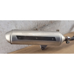 Ligne échappement Leovince 4 Road Gilera Nexus 125 IE