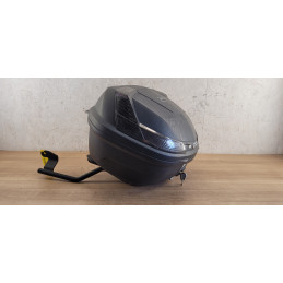 Support top case avec top case Givi pour Peugeot Pulsion