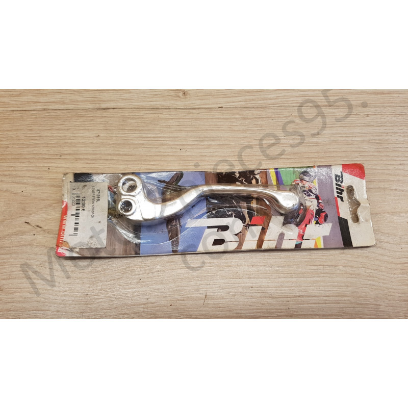 Levier de frein BIHR aluminium forgé poli Yamaha WR 125 250 400 YZ 125 250 400 80
