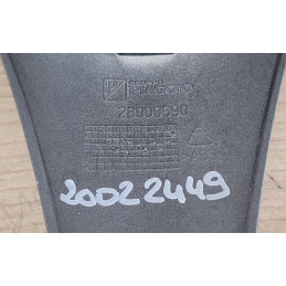 V de face avant Piaggio MP3 Gris mat