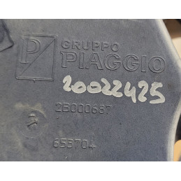 Demi Face avant Gauche Piaggio MP3 Bleu mat