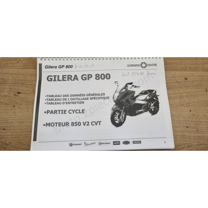 LOTS Outillages Aprilia SRV 850 / Aprilia Mana 850 / Gilera GP 800