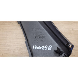 Nez avant Carénage Piaggio MP3 Noir mat