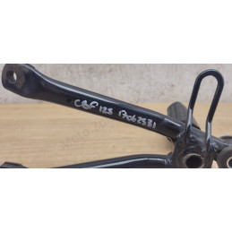 Platine arrière droit Honda CBF 125 De 2009 à 2014