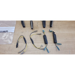 Pack 4 clignotant led avec resistance fournie