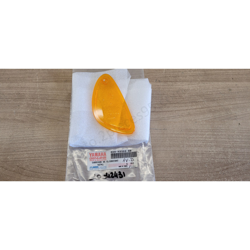 Cabochon clignotant avant droit Yamaha MBK 50  De 1995