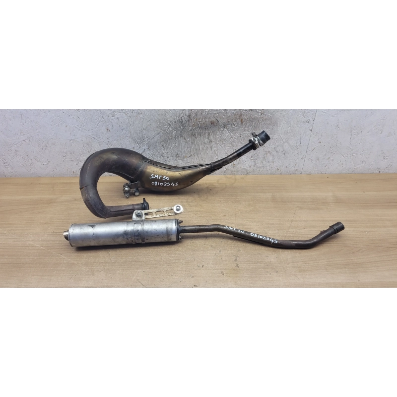 Ligne échappement Doppler Gilera SMT 50 2T LC  De 2009 à 2017