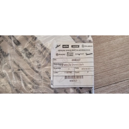 Lettrage Piaggio Zip 2T rouge et noir