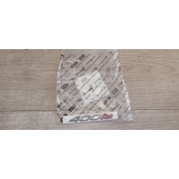 Lettrage Piaggio MP3 400 ie anthracite et rouge  De 2008 à 2010