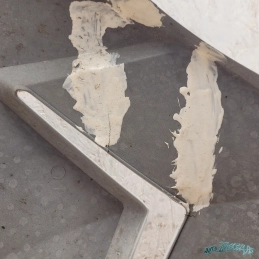 Flanc de carénage droit Daelim 125 Roadsport  De 2007 à 2014