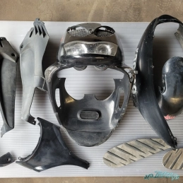 Lots Kit carénage carrosserie Habillage Aprilia SR 50 2T  ZD4MZ de 1997 à 2000